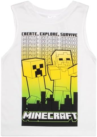 Minecraft Boys Creepers Three-Piece Set Orb Design