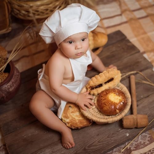 2-Piece Newborn Baby Chef Coordi