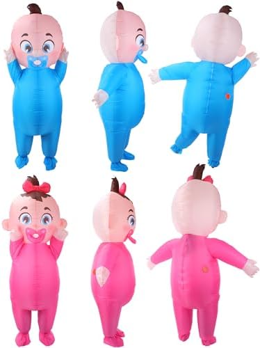 Ramede Giant Inflatable Baby Costume 100-Inch Gender Reveal