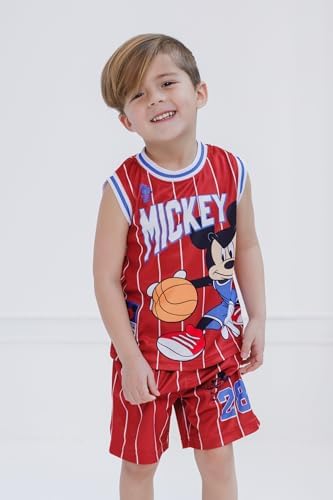 Disney Boys Basketball Jersey Shorts Set 2T-1012