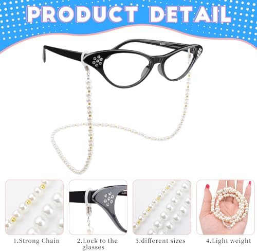 Kyerivs Granny Costume Accessories Set for Kids and Adults