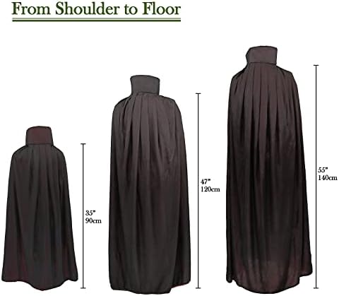 Gardeningwill 35 Reversible Devil Cloak for Halloween