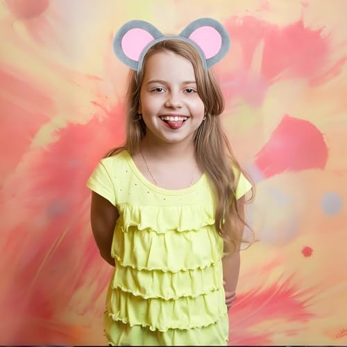 MG House Mouse Ear Headband Perfect for Halloween Cosplay