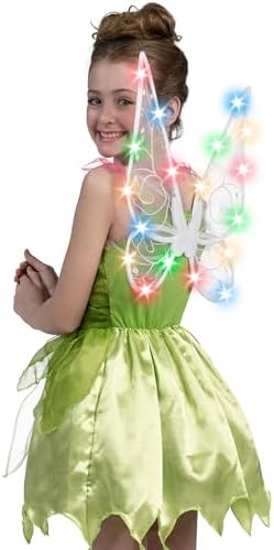 Spooktacular Butterfly Wing Lightweight Fairy Costume for Halloween and More