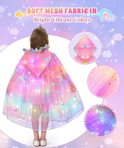 DOLNOW Princess Dress Up Set for Girls