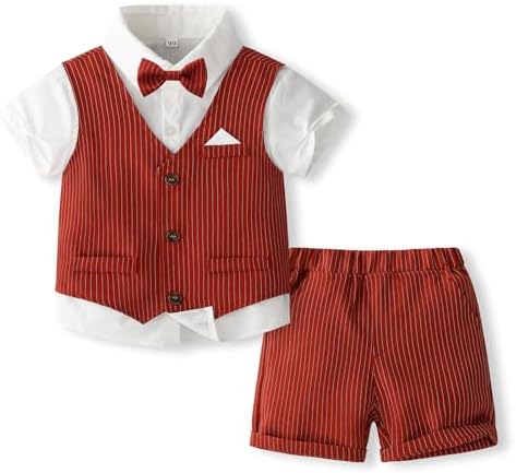 Kimocat Boys 3-Piece Comfortable Outfit for Ages 1-5