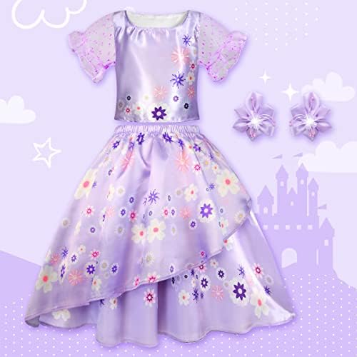 Meland Princess Dress Up Box 4 Set Validating Role Play for Girls