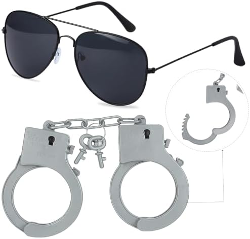 Kyson Police Costume Kit for Boys - Halloween Career Day