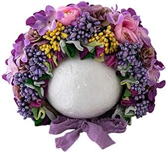 Coberllus Newborn Photography - Window Hearts Bonnet for Baby Boys Girls