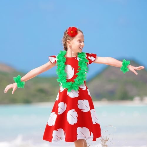 Hawaiian Princess Costumes Accessories Toddler Set