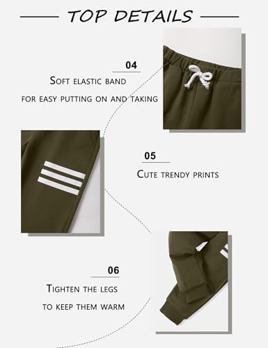 Toddlers Fall Outfit Set Cozy Long Sleeve Hoodie Sweatpants