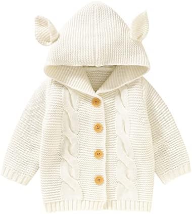 Perfectly Cozy Fox-Eared Baby Sweater Toddler Halloween Christmas Style