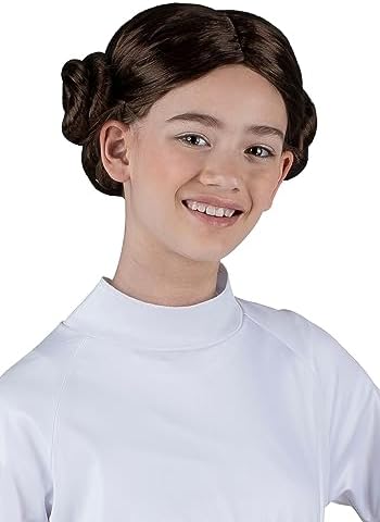 Jazwares Star Wars Princess Leia Youth Wig Look Like Leia Odala