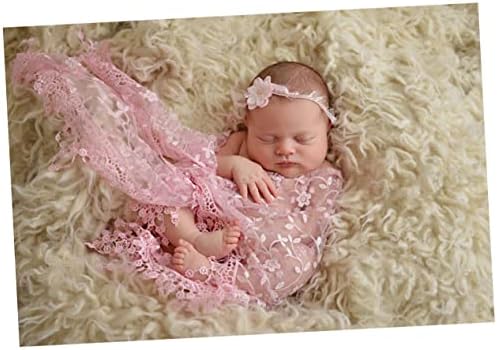 OSALADI Baby Swaddle Blanket Pink
