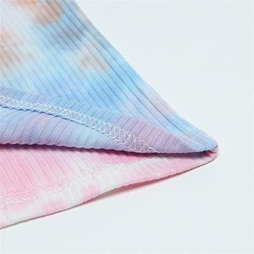 Toddler Boys Girls Fall Sweatshirt Tie Dye Set 2 Pcs