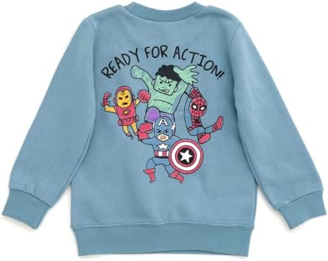 Marvel Avengers Action Fun Toddler Boys Fleece Set Perfect Fall Winter Outfit