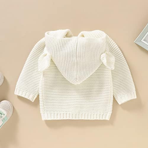 Perfectly Cozy Fox-Eared Baby Sweater Toddler Halloween Christmas Style