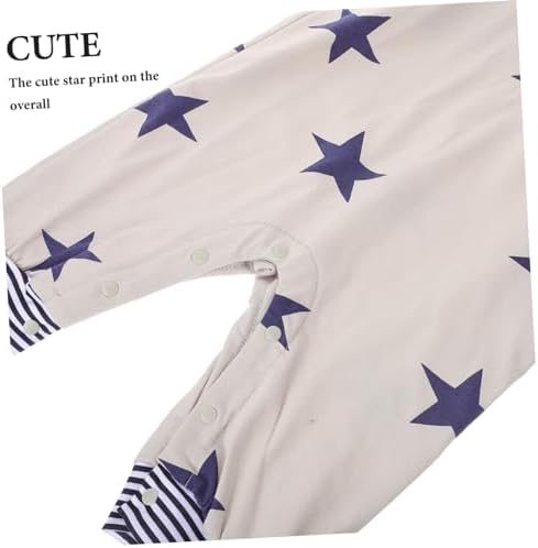 Comfortable Star Pattern Suspenders Pants for Boys