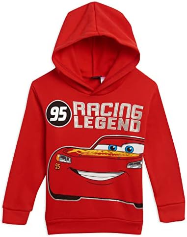 Disney Pixar Cars Lightning McQueen Fleece Hoodie Pants Set 1