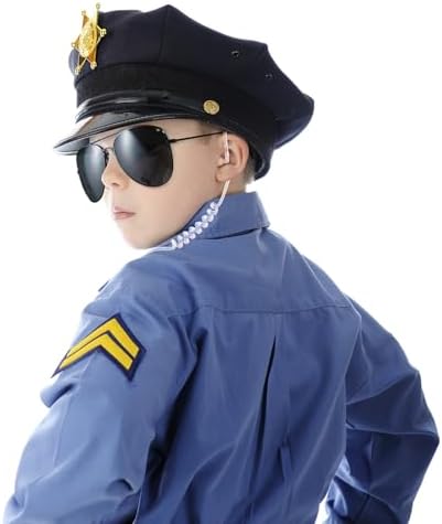Spy Erpiece Sunglasses transforming into a secret service member