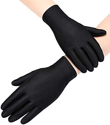 SATINIOR 6 Pairs Halloween Trick Costume Gloves for Kids Girls and Boys