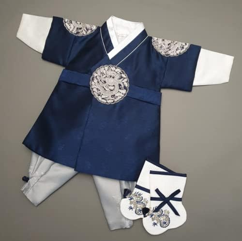 OUJIN I Korean Boy Hanbok 100 Days to 15 Years Traditional Dress