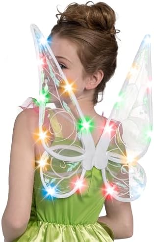 Spooktacular Butterfly Wing Lightweight Fairy Costume for Halloween and More