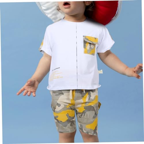 Holibanna Camouflage Boys Summer Outfit Set - Playtime Casual