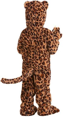 Toddlers Leapin Leopard Costume with Faux-Fur and Stuffed Tail