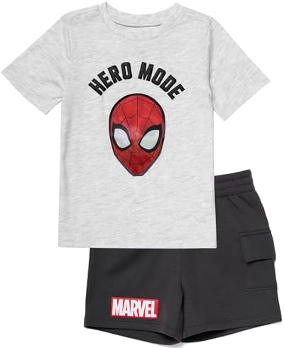 Marvel Spider-Man Boys T-Shirt Shorts Set