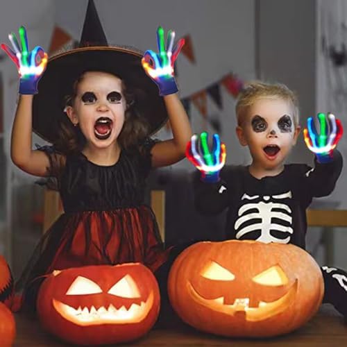 Bright Faultless LED Gloves for Kids 6-12