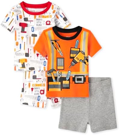 The Childrens Place Tie Front Denim Pull-On Shorts for Baby