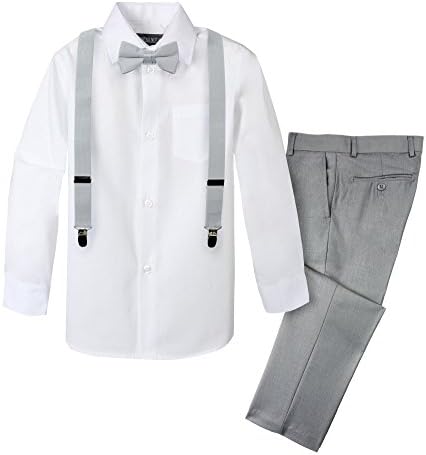 Spring Notion Boys 4-Piece Suspender Underwear Set