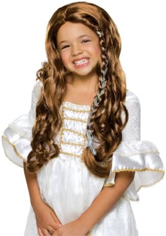 Rubies Childs Princess Wig Brunette