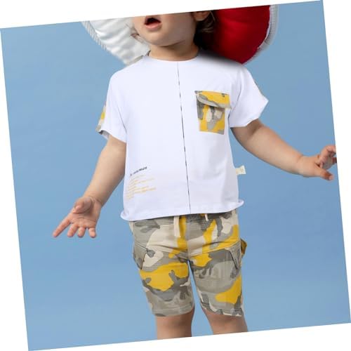 KESYOO Boys Summer Set Trendy T-Shirt Pants for Maximum Coolness