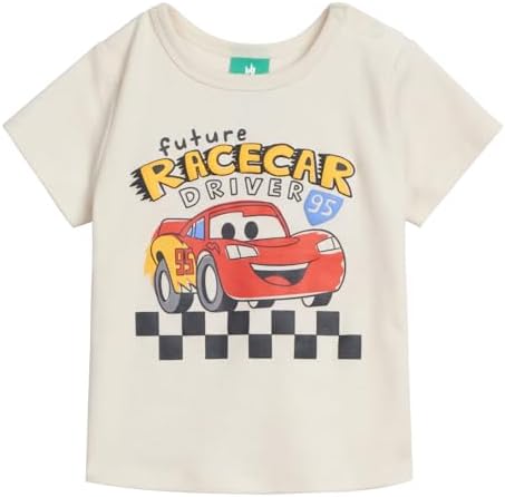 Disney Baby T-Shirt and French Terry Shorts Outfit Set