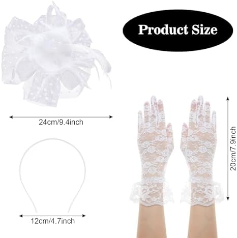 Fumwase 5Pcs Tea Party Favor Kit
