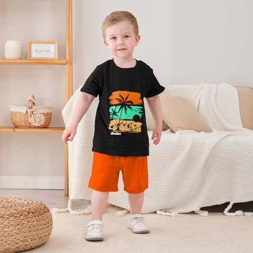 Escape to the tropics with GOLLUNERs Cool Summer Outfit for Kids