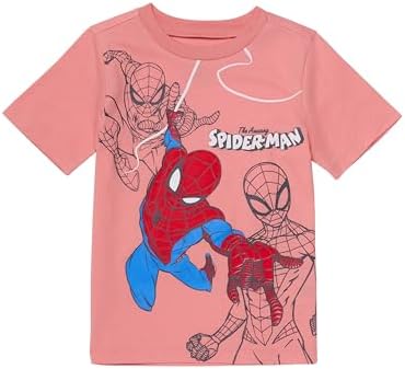 Action Spider-Man Boys T-Shirt and Shorts