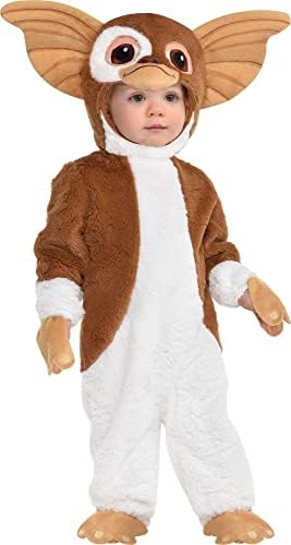 Party City Gizmo Halloween Costume for Baby 6-12M