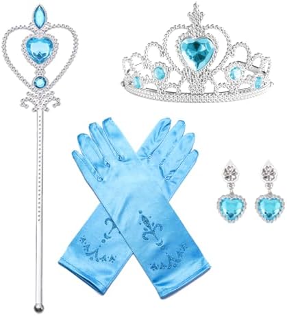 4-Piece Elsa Princess Accessories for Girls