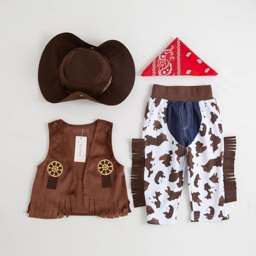 LXKIKMM Mays Baby Western Costume Set for Boys
