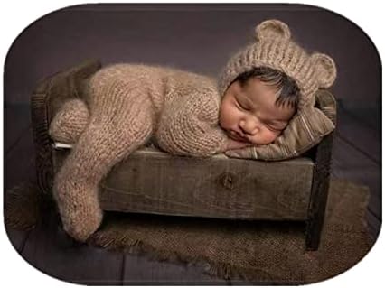 Vemonllas Mohair Baby Costume Set for Photography