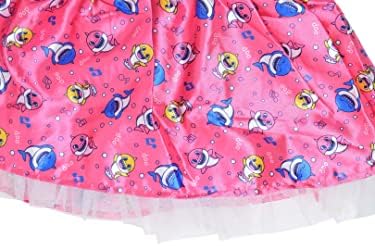 Cute Fun Pinkfong Baby Shark Dress for Kids Mommy Daddy Shark Costume