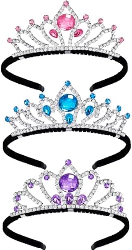 Rhinestone Princess Tiaras - GLOW with Elegance for Kids