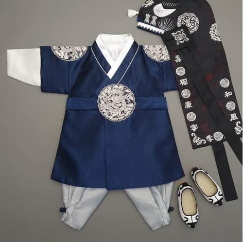 OUJIN I Korean Boy Hanbok 100 Days to 15 Years Traditional Dress