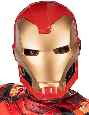 Iron Man Half Mask - Perfect for Kids