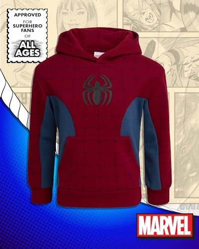 Marvel Boys 2-Piece Fleece Sweatsuit Set - Captain America Spider-Man