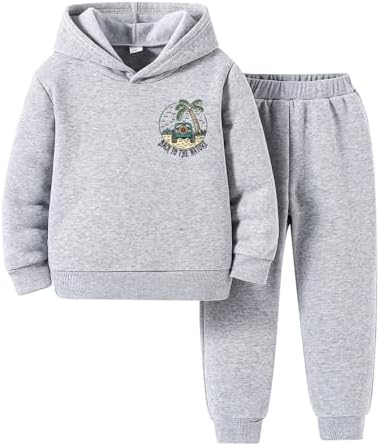 Nivne TCO Toddler Boys Clothing Set Winter Hoods Pulleys for Little Boys