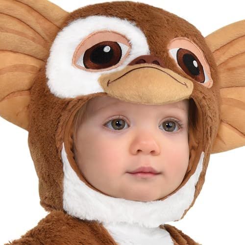 Party City Gizmo Halloween Costume for Baby 6-12M